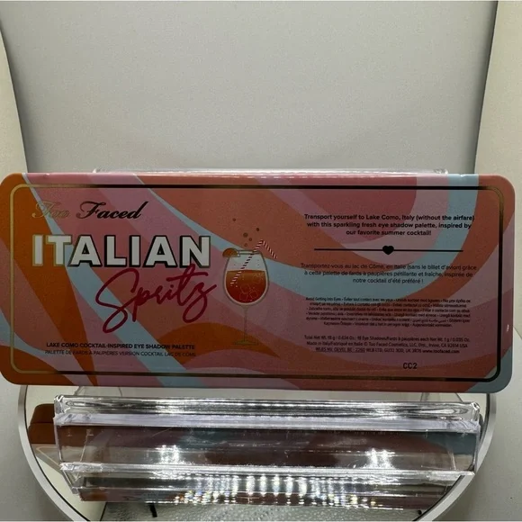 Too-Faced - Italian Spritz - Lake Como inspired eye shadow Palette - NWT - Picture 4 of 7